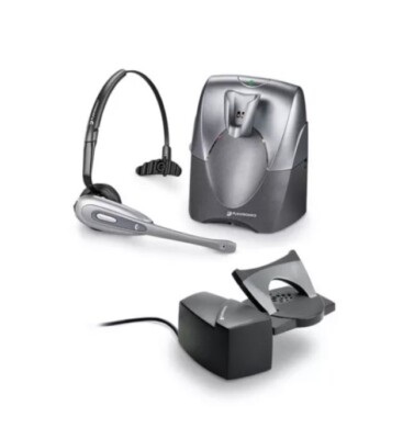 Plantronics CS60 DECT Schnurloses Headset Telefon Phone PC Laptop + HL10 Lifter
