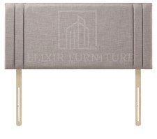 Headboard  Turin Fabric 20" Side pannel Upholstered Bed - All Sizes & Colours