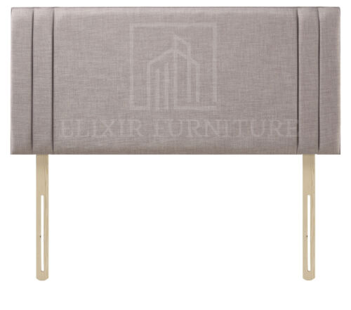 Headboard  Turin Fabric 20" Side pannel Upholstered Bed - All Sizes & Colours - Picture 1 of 15