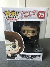 weird al funko pop fat