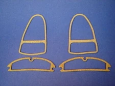 55 Chevy Car Park Tail & Back Up Light Lens Gasket Seal Set 1955