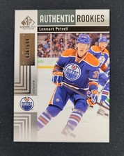 2011-12 UD SP GAME USED AUTHENTIC ROOKIES #153 LENNART PETRELL #436/699