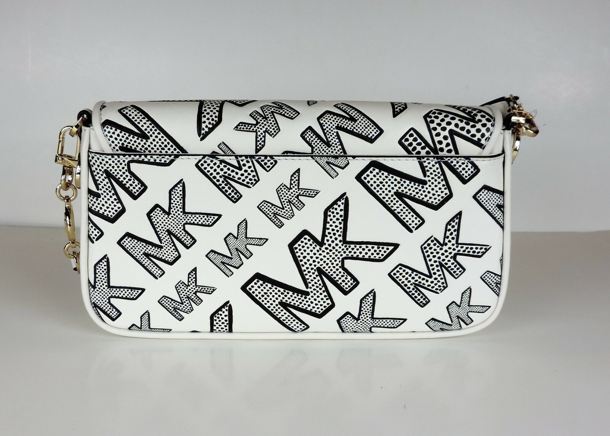MICHAEL KORS user_bb0aae22専用 MICHAEL KORS OUTLET SHEILA Logo Jacquard Center Zip Satchel