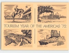 Postcard Tourism Year Of The Americas '72