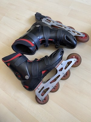 Komplett Set Rollerblades Gr. 42-43 Inlineskating mit Protektoren