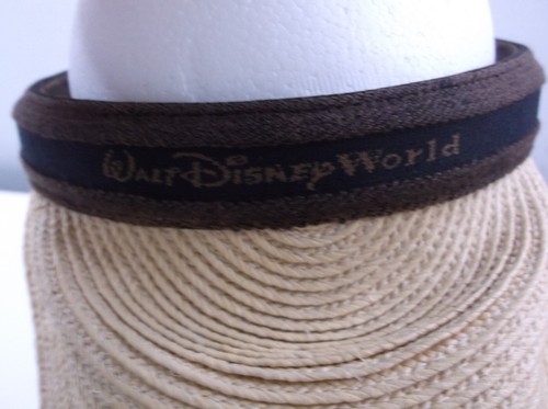 Vintage Walt Disney World Sun Visor Hat Collectible Disney Parks Authentic - Picture 4 of 6