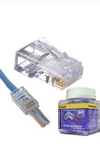 Platinum Tools EZ-RJ45 Cat5CAT5E Connector, 100-Pack
