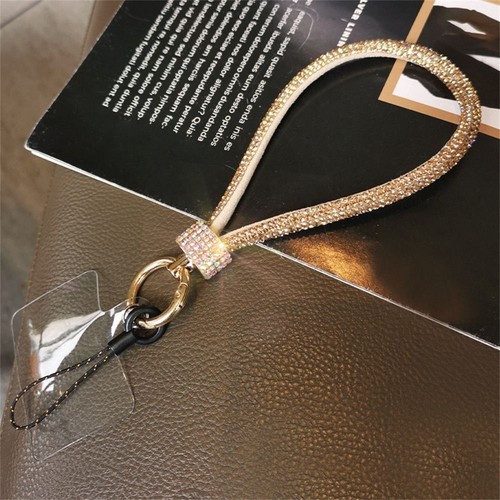 Anti Loss Phone Wrist Strap Bling Bling Diamond Lanyard Hanging Ornaments - 第 17/20 張圖片