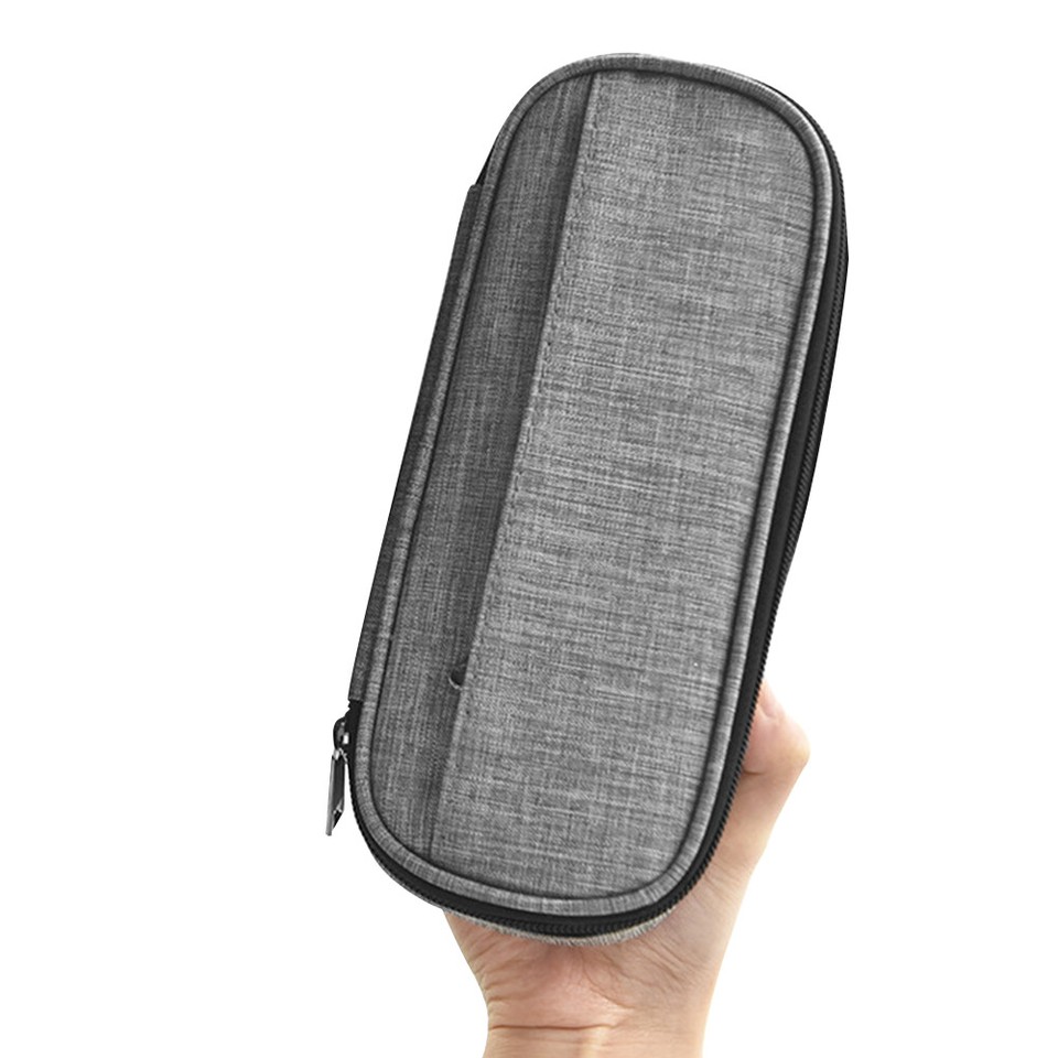 Rectangle With Ice Packs Zipper Closure For Diabetic Medical Cooler Bag