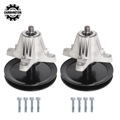 2 Pack Spindle Assembly Fits For MTD Lt46 LX46 46'' Deck  918-06977A 618-06977A