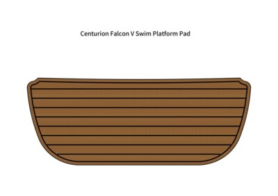 2009 Centurion Falcon V Swim Platform Step Pad Boat EVA Faux Teak Deck Floor Mat
