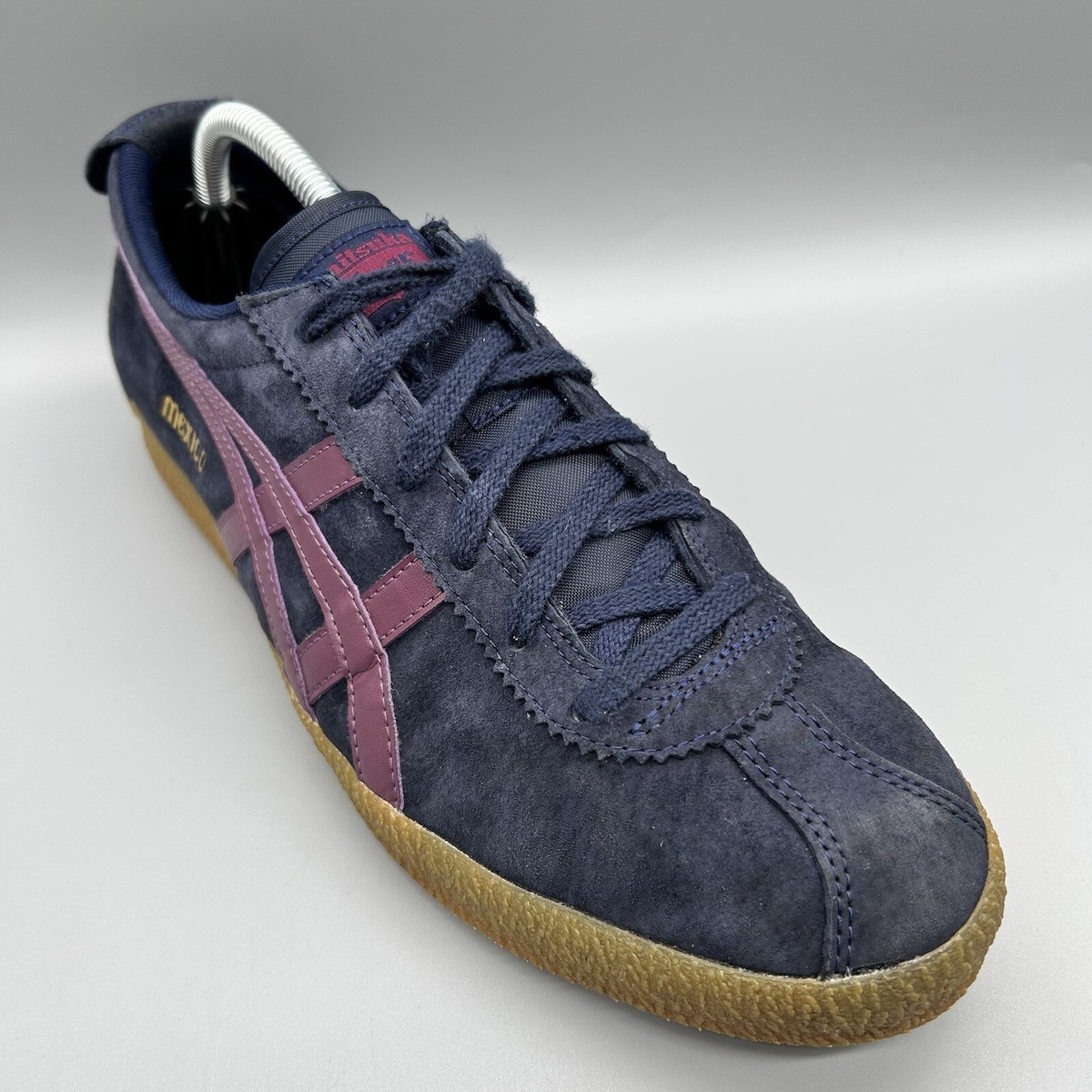 Onitsuka Tiger Mexico Delegation D6E7L Navy Eggplant Mens Uk 10