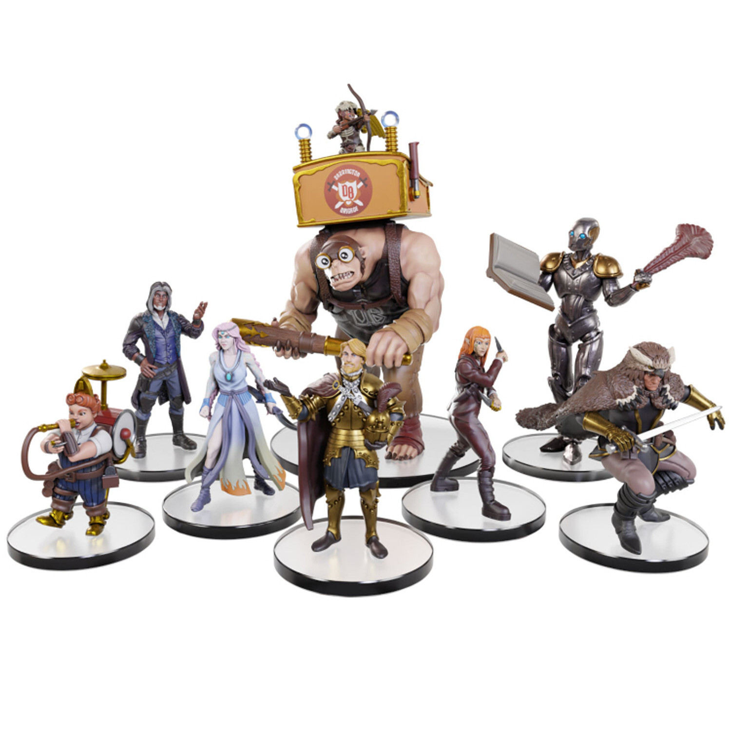 Миниатюры с важными ролями: The Darrington Brigade Wizkids/Neca WZK74283