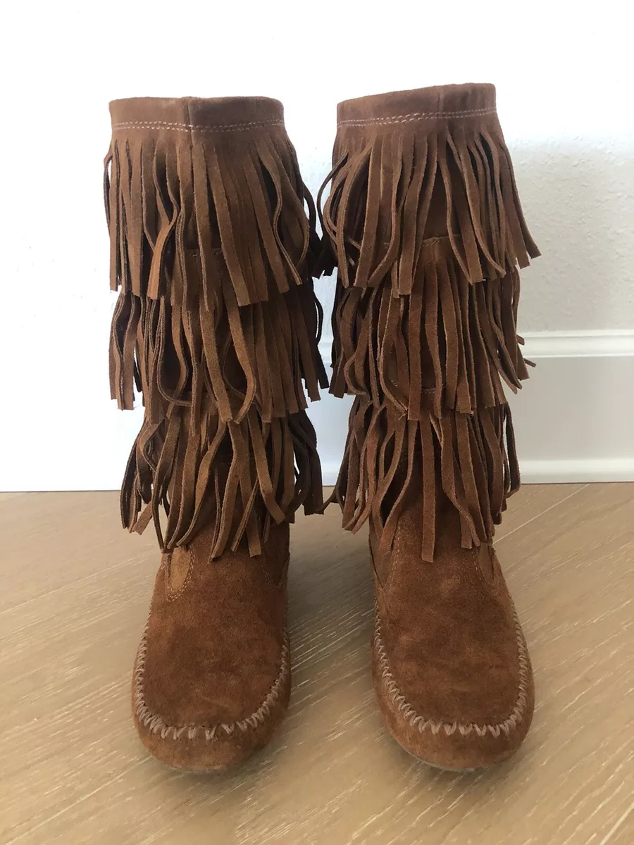 Lauren conrad fringe clearance boots
