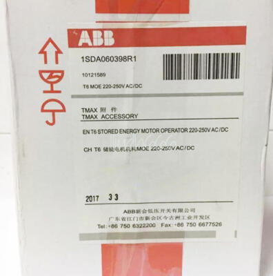 1PC NEW ABB ENERGY STORAGE MOTOR MECHANISM T6 MOE 220-250V AC/DC 1SDA060398R1