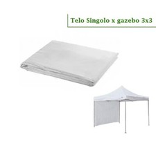 Telo/Parete/Copertura laterale singola per gazebo pieghevole impermeabile 3x3m