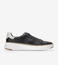 Cole Haan GrandPr  Topspin Sneaker Black Leather C34225