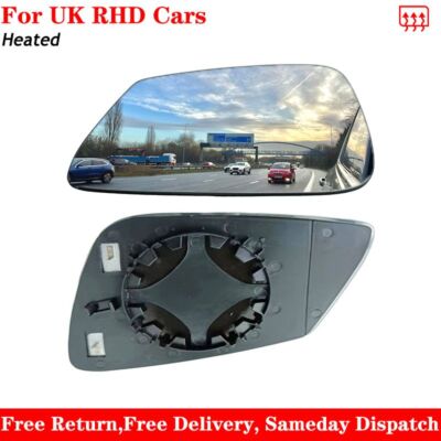 For BMW X2 2017-2025 Heated Aspherical Wing Mirror Glass Right Driver Side