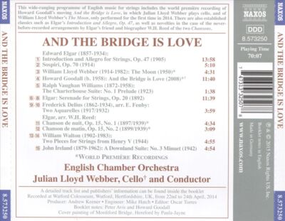 AND THE BRIDGE IS LOVE NEW CD