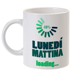 Tazza Con Stampa Lunedi Mattina Loading 40 Divertente Idea Regalo Ebay