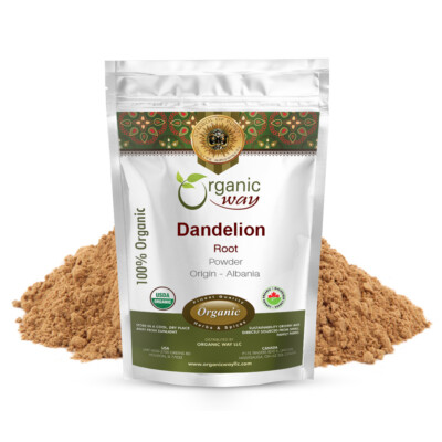 #ad #ad Organic Way Dandelion Root Powder Herbal Tea Organic Kosher amp; USDA Certified $19.99