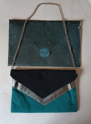 Sac à Main / Pochette de Soirée "1987 BY ABACO (R)". Vintage. - Photo 1/4