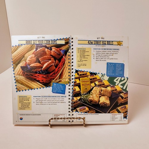 Richard Simmons Deal A Meal Golden Edition Cookin On Broadway Spiral Cookbooks - Picture 5 of 9