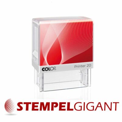Colop  Printer 20 - 38x14mm - 4 Zeilen - inkl. Stempelplatte von STEMPELGIGANT