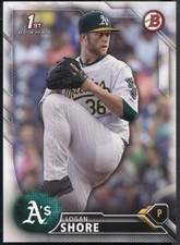 Lot of (100) Logan Shore 2016 Bowman Draft Paper RC Rookies - Detroit Tigers QTY