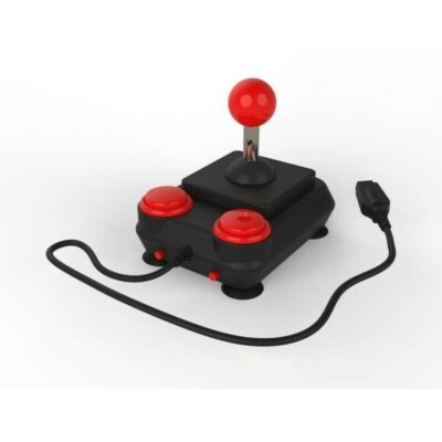 Joystick Professionell Arcade R Neu für Amiga Atari Commodore Amstrad Spectrum