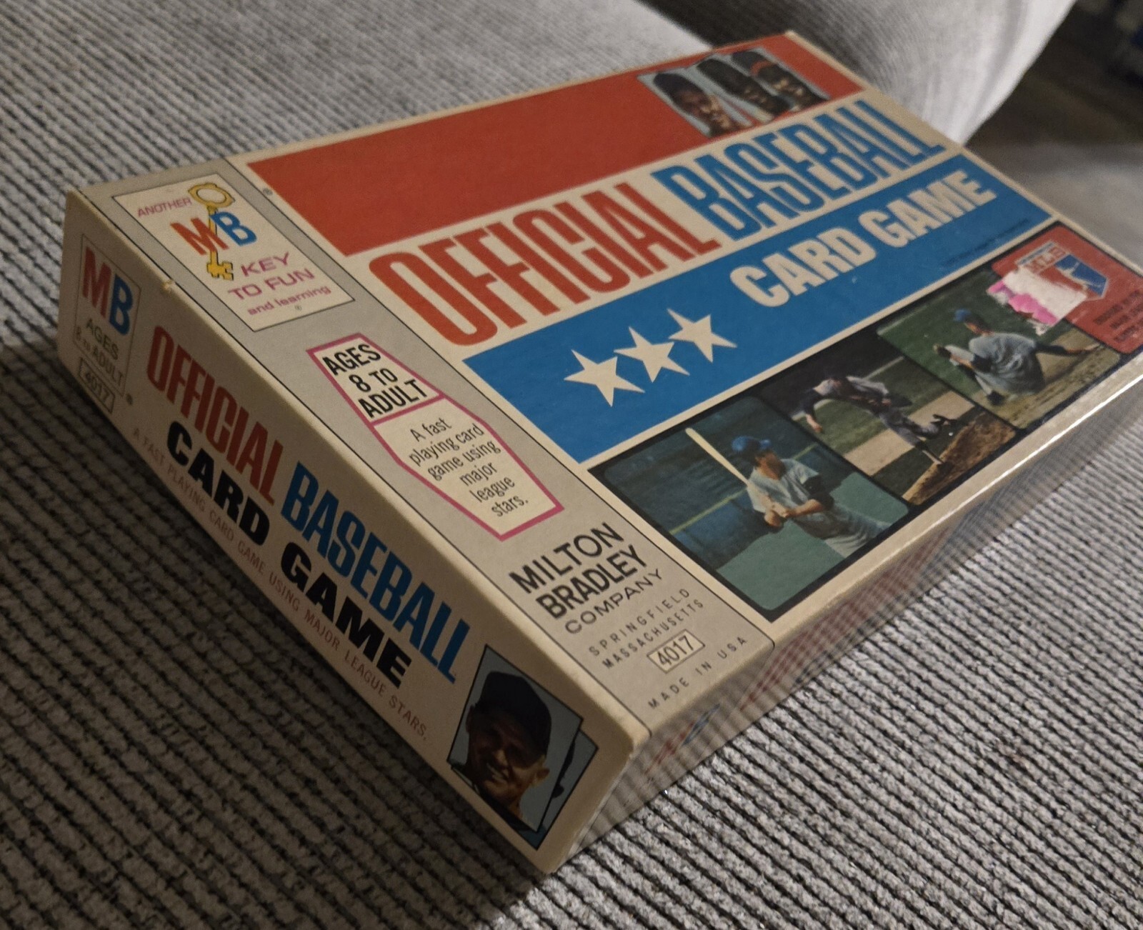 1970 Official Baseball Card Game 4017 Milton Bradley MLB SEE PICS