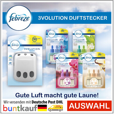 Febreze 3Volution Duftstecker Gerät u./o. Nachfüller Aprilfrisch Orchide Vanille