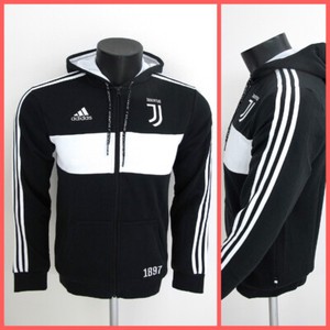 ADIDAS felpa ufficiale JUVE FZ HD DX9724 NERO/BIANCO campionato 2019/2020 |  eBay