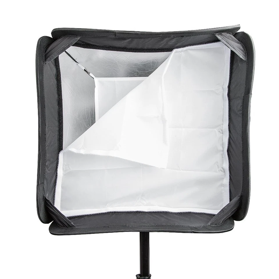 US Godox 40x40 / 60x60cm Softbox Plegable + Soporte S + Soporte de 2m para Flash Speedlite Foto 3 de 4