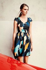 NIP Anthropologie Pinion Dress by Moulinette Soeurs Sz 0