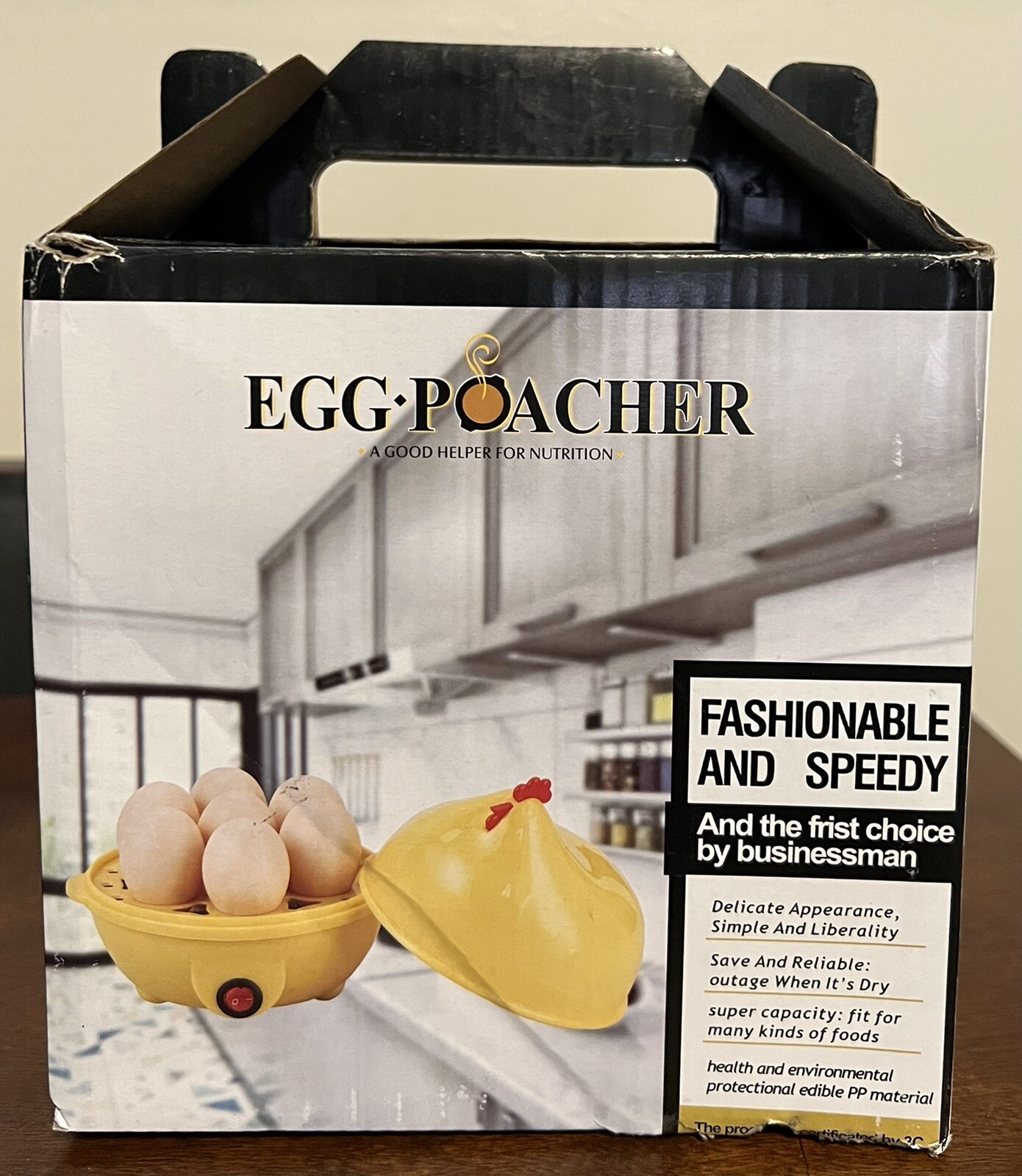 Yellow Chicken, Egg Poacher eBay