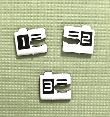 Hacker Thinkfun 2018 Game Replacement Part - Data File Tokens