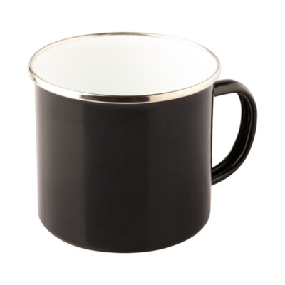 Emaille Becher,Leichte Outdoor Camping Survival Tasse Oldschool 500ml