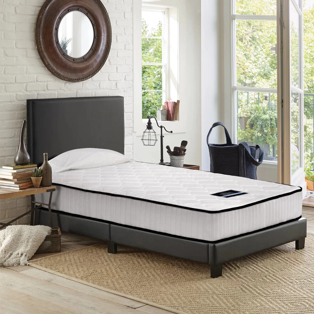 Single Size Mattress Bed Pocket Spring High Density Foam Soft