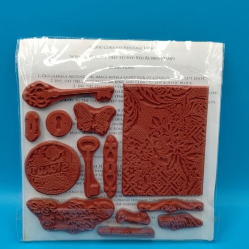 Cornish Heritage Farms Key Elements Cling Mounted Rubber Stamps For Acrylic - Picture 2 of 9