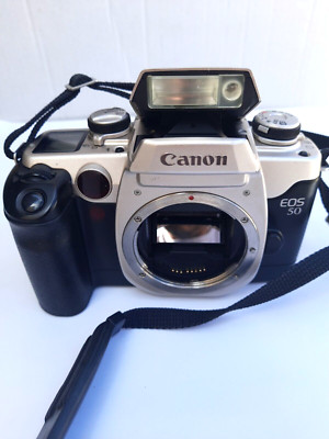 CANON EOS 50{only body}35mm SLR FILM CAMERA MADE IN JAPAN