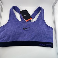 NWT Nike Pro Sports Bra Top 589430 Medium Support Size Medium