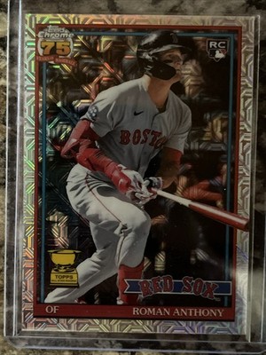 2026 Topps Series 2 1991 Chrome Silver Pack Mojo 91C2-45 Roman Anthony Rookie