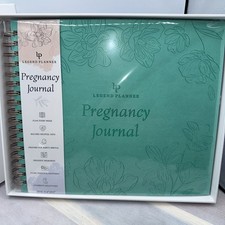 Legend Pregnancy Planner Aquamarine Wire Bound Stickers  11.2x9.3  Newborn Baby