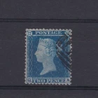 GB 1854, 2d Blue (SG 34).    Fine Used                                   (p1829)