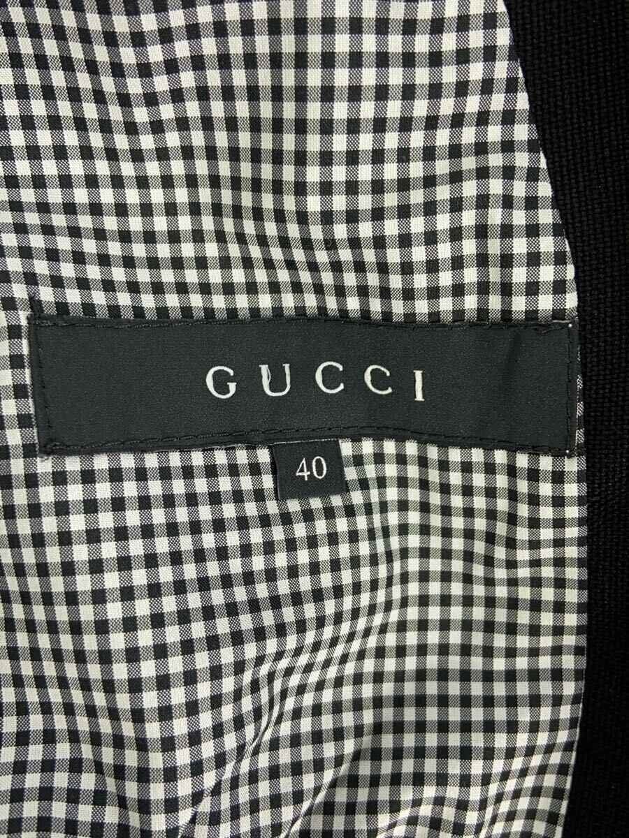 ALTRA GUCCI Altro Cappotto 40 Poliestere Nero 189198 ZR037