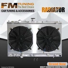 Radiator with Fan Shroud For 1997-2002 Mitsubishi Mirage 1.5L 1.8L L4 2208 AT MT