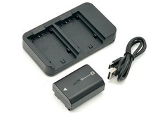 Sony NP-FZ100 Battery+Charger for Sony A9M2,A9,A7R5,A7R4,A7R3,A7M4,A7M3,A1,a6600