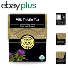Health-Boosting Organic Milk Thistle Tea - 18 Teabags for Flavorful Indulgence