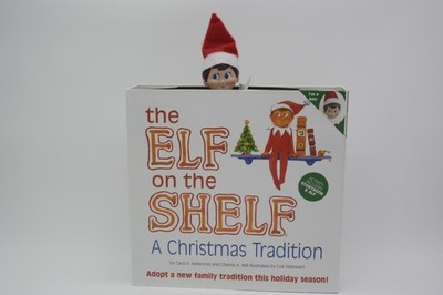 The Elf on the Shelf A Christmas Tradition Boy Scout Elf & Book Set Blue Eyes